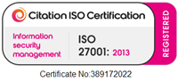 ISO-27001 Certified Badge